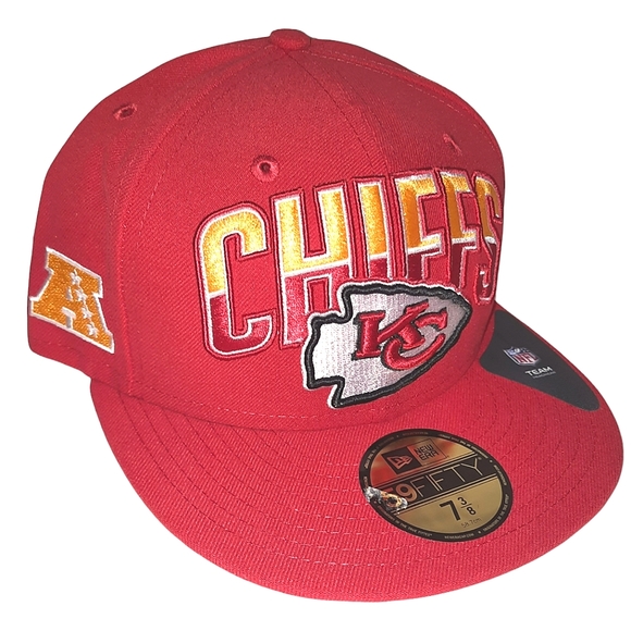 New Era Other - NWT New Era Kansas City Chiefs ‘13 Draft League Side Name Undervisor Fitted Hat